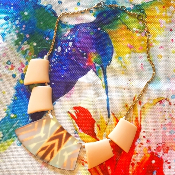 Alexis Bittar Vintage  Unfinished Lucite Necklace - Picture 1 of 17
